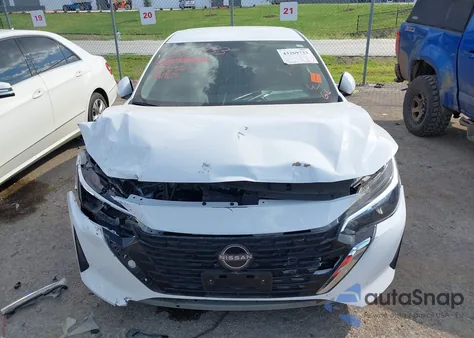 2025 Nissan Sentra Sv из США, поврежденный, VIN 3N1AB8CV2SY342517